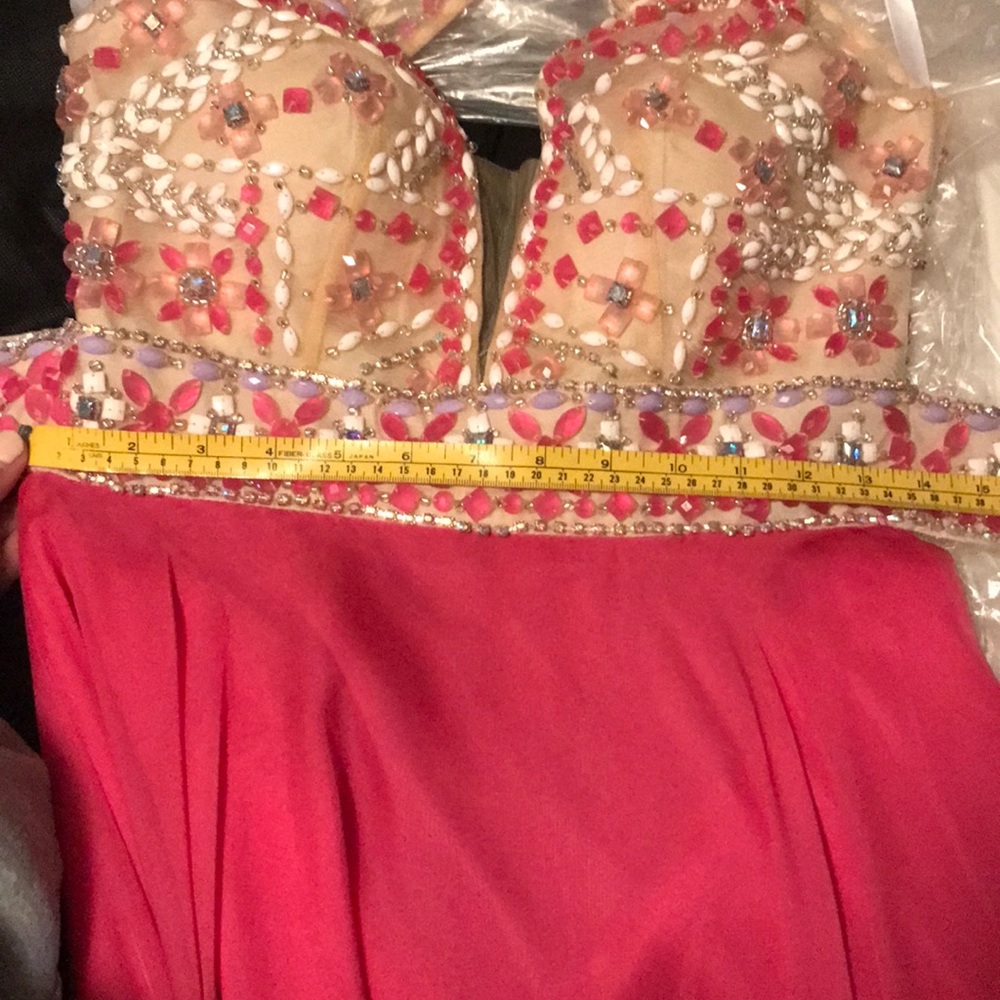 Pink Rachael Allen Prom Dress - Picture 5 of 8